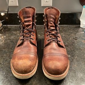 Red Wing Classic Iron Ranger Style 8085 Mens 6-Inch with Vibram Sole